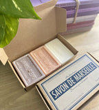Cottage Garden Box of 3 French Soaps