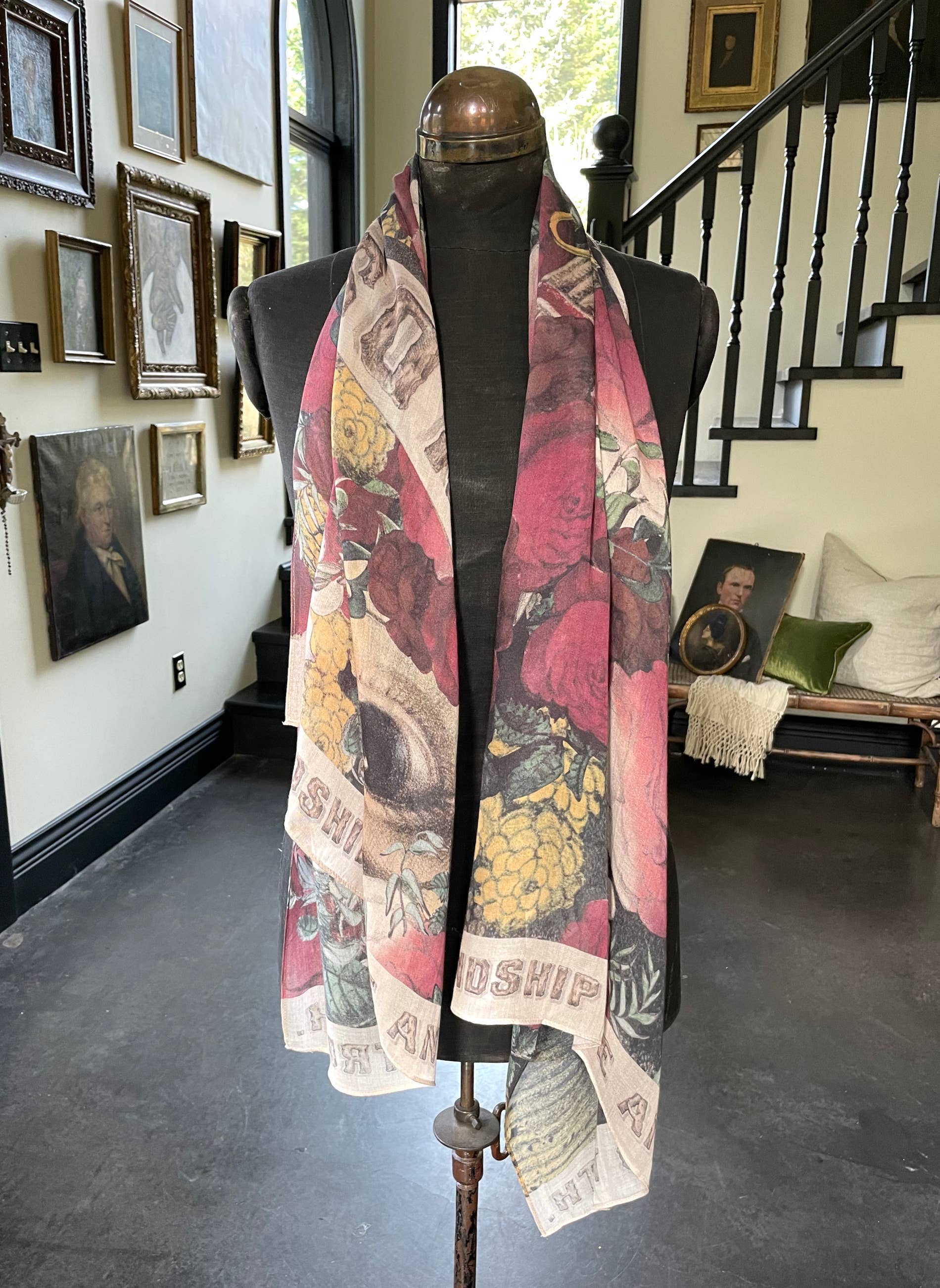 Market of Stars - Friendship Love & Truth Bohemian Scarf