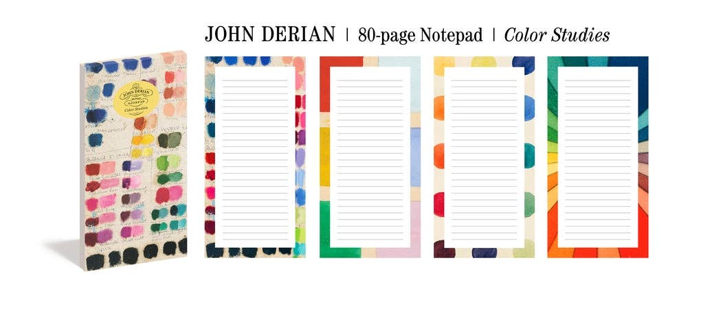 John Derian Colour Studies Notepad