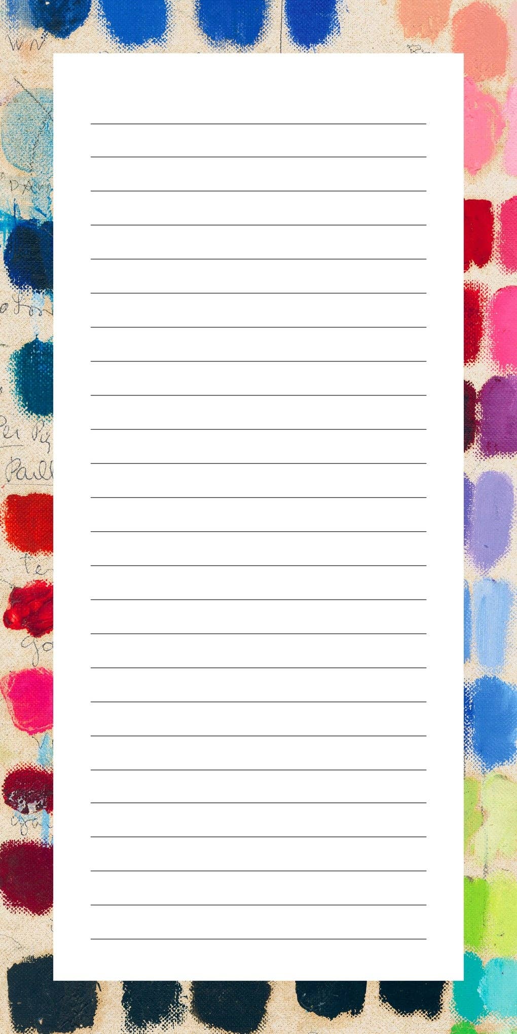 John Derian Colour Studies Notepad