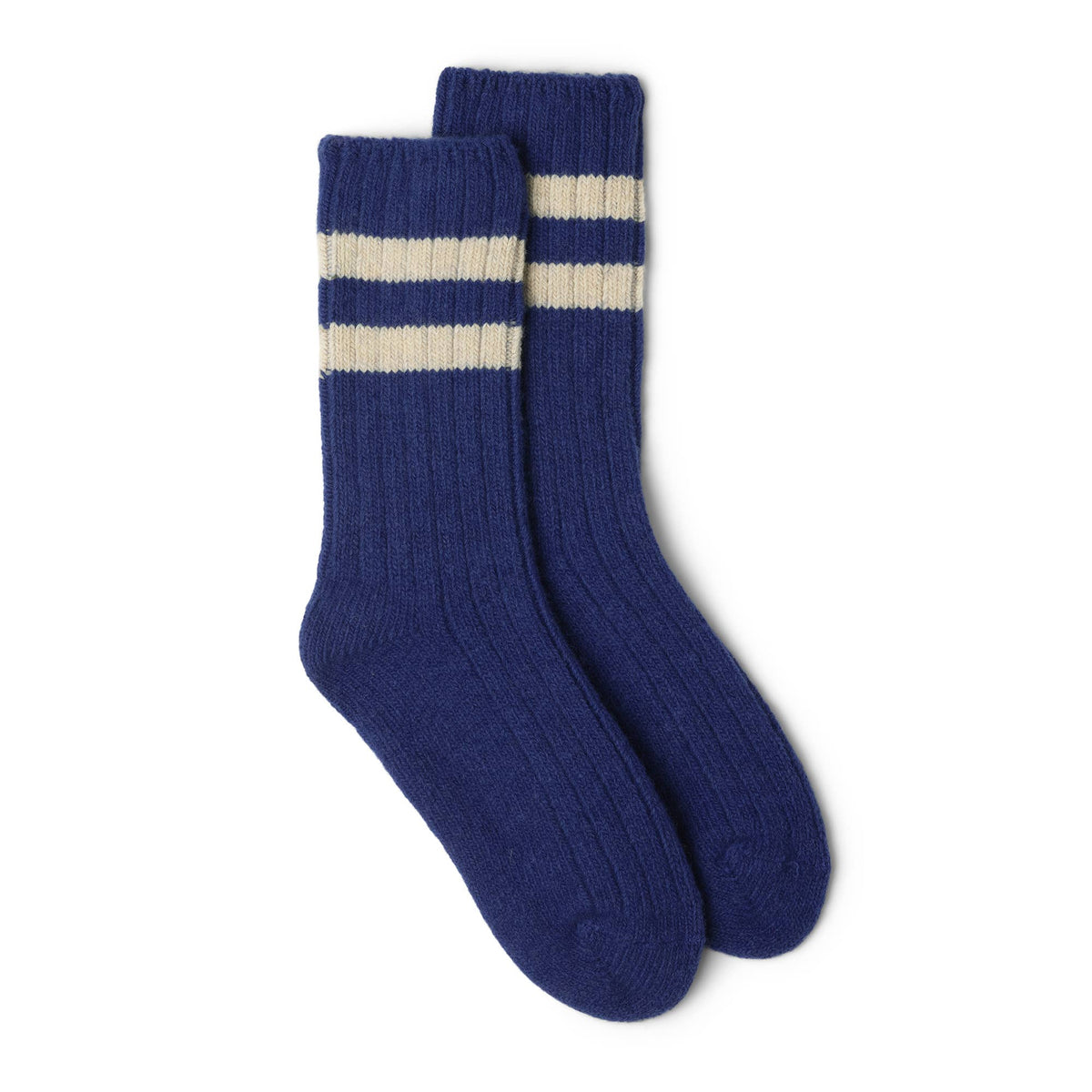 Stripe Top Merino Ankle Socks