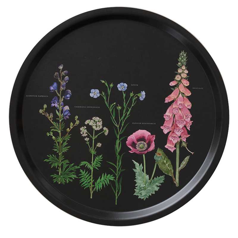 Monastery Garden Tray - Round