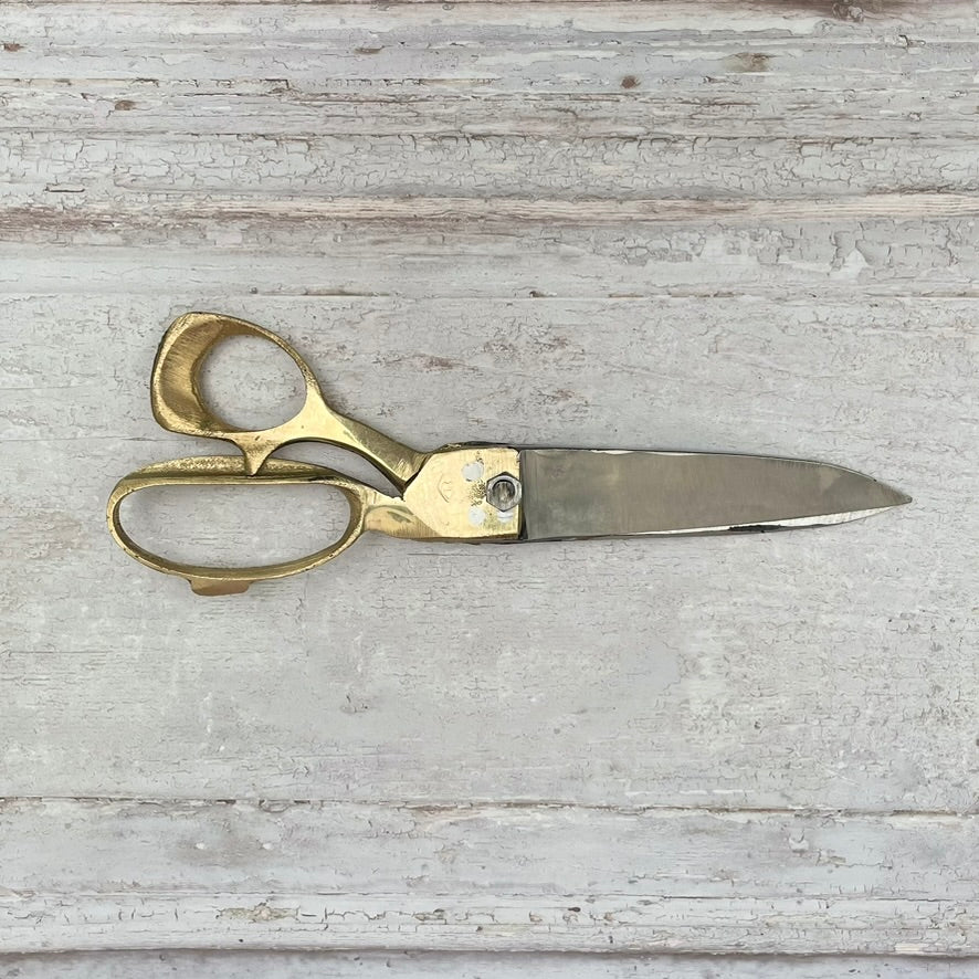 Brass Handle Scissors Large