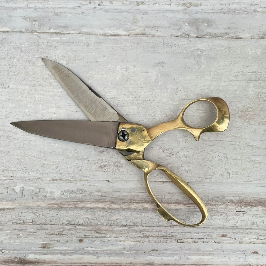 Brass Handle Scissors Large