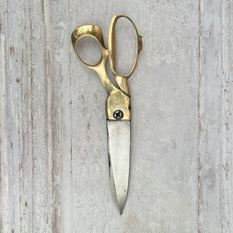 Brass Handle Scissors Large