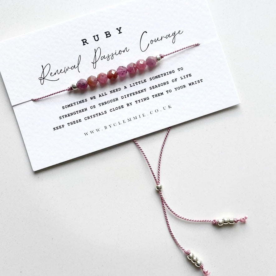 By Clemmie Crystal Bracelet