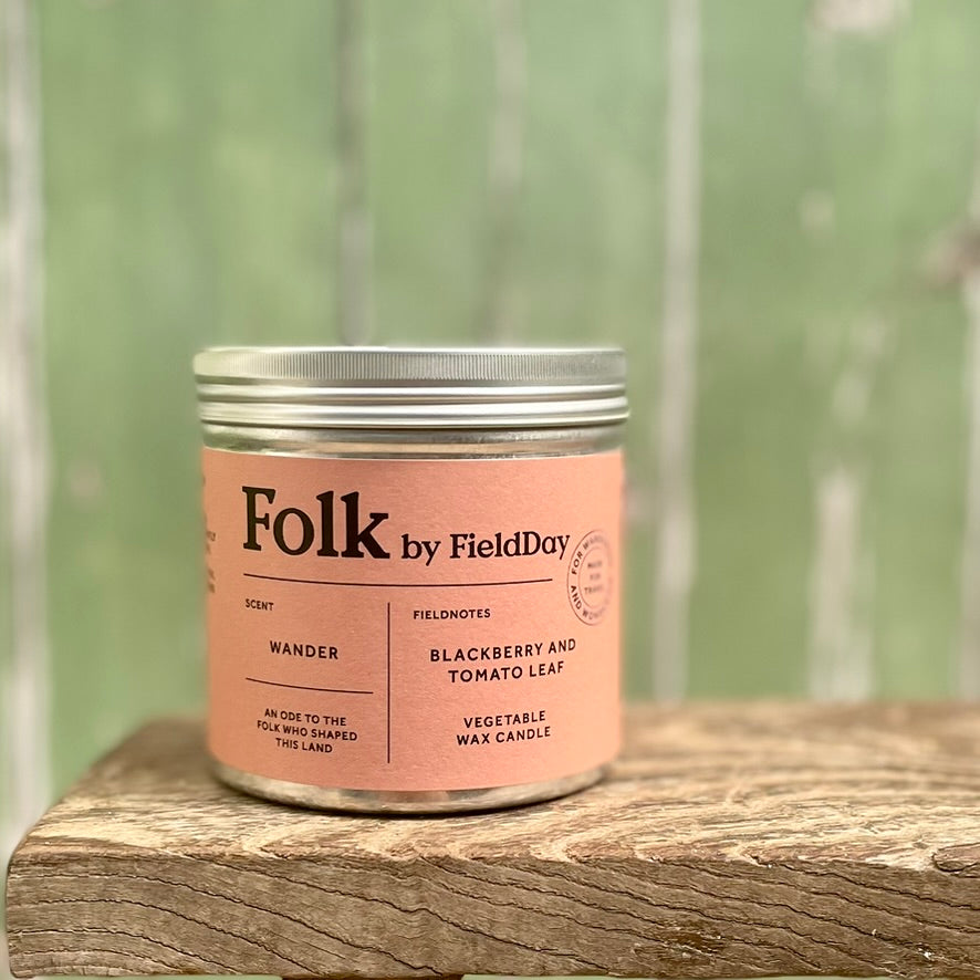 FieldDay Folk Scented Candle Tin