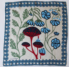 French SIlk Scarf Alice Blue