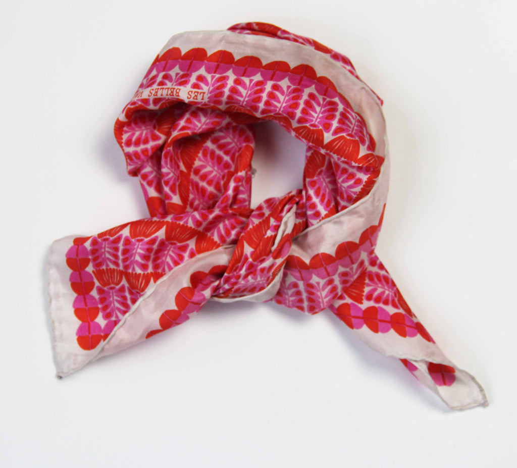 French Silk Scarf Oslo Fuchsia