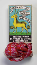 French Silk Scarf Oslo Fuchsia