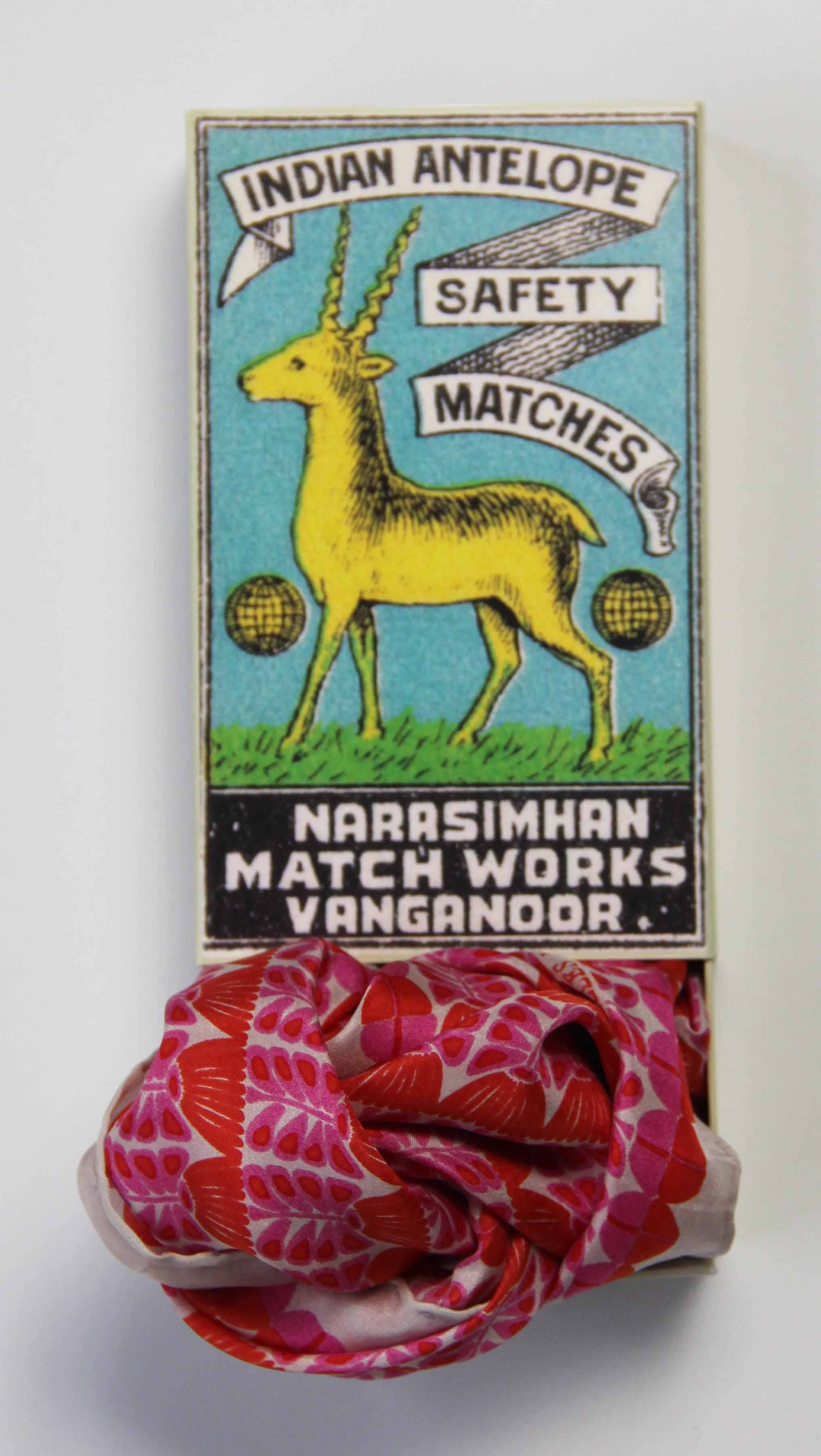 French Silk Scarf Oslo Fuchsia