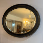 Black Wooden Mirror