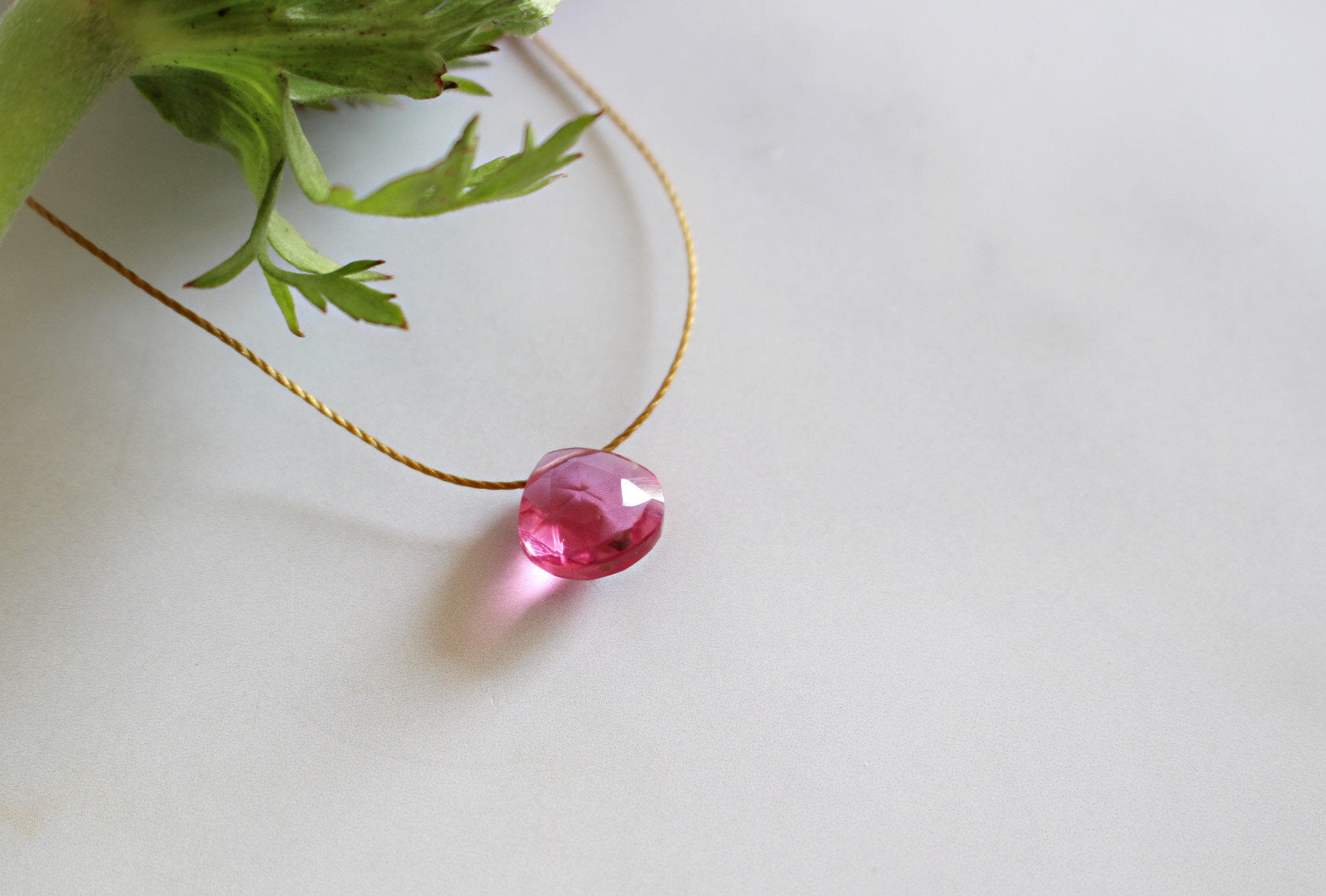 Olive May Semi Precious Stone Briolette Necklace