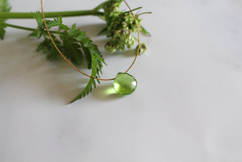 Olive May Semi Precious Stone Briolette Necklace