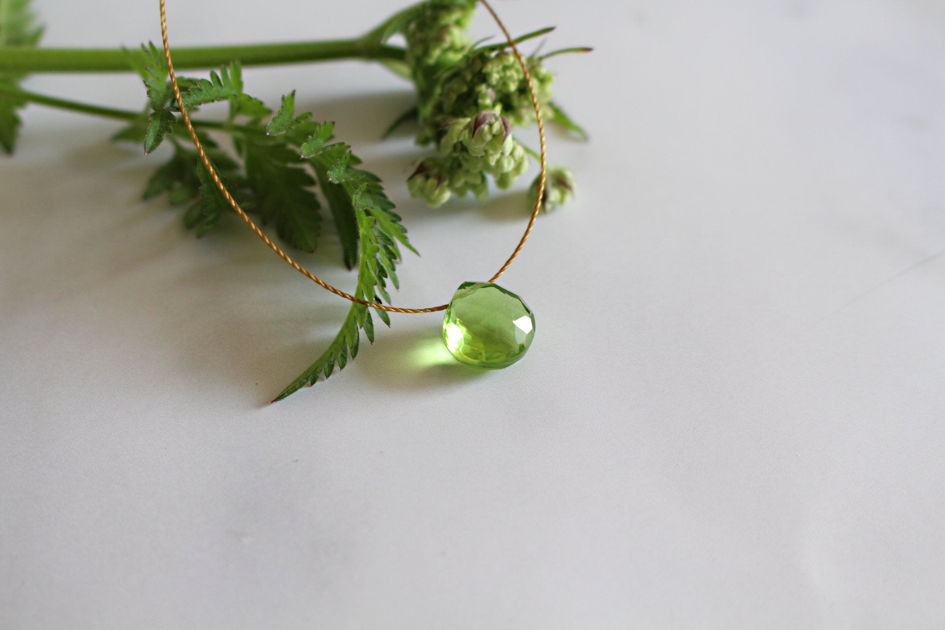 Olive May Semi Precious Stone Briolette Necklace