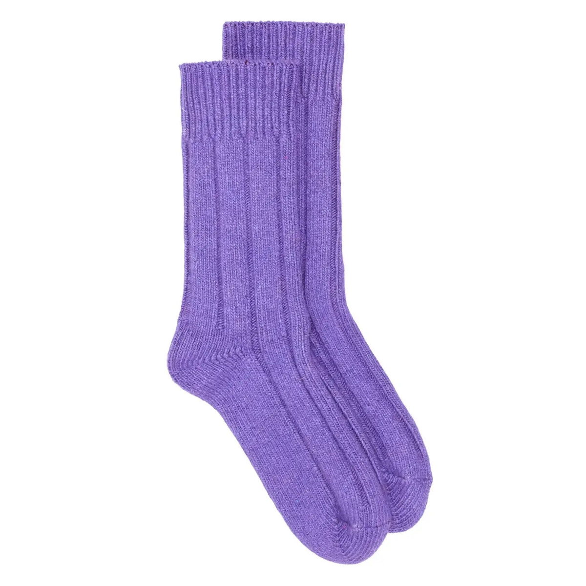 Plain Recycled Wool Mix Ankle Socks