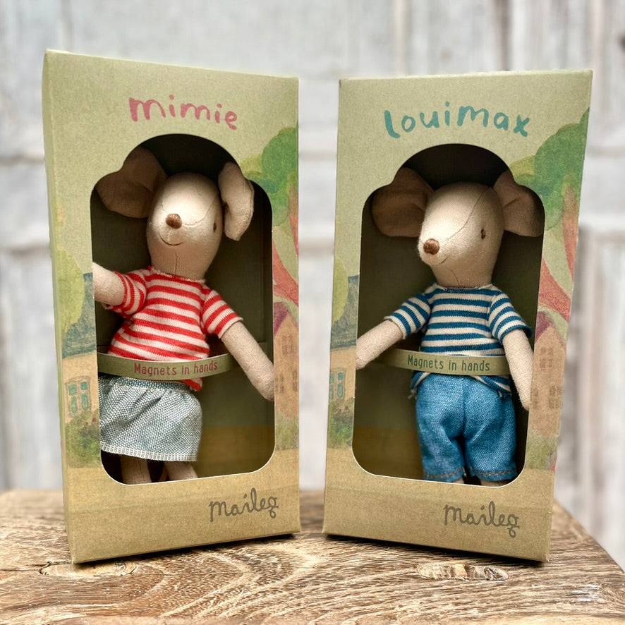 Maileg LouiMax & Mimie Mice