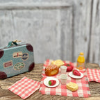 Maileg Miniature Picnic Set in a Suitcase