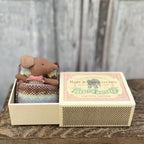Maileg Sleepy Baby Mouse in a Matchbox Girl