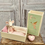 Maileg Girl Tooth Fairy Mouse in a Matchbox