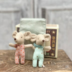 Maileg Twin Mice in a Matchbox