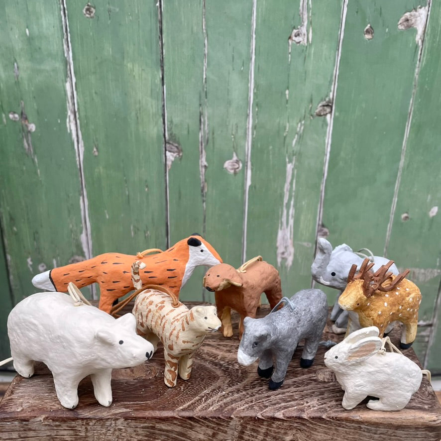 Paper Mache Animals