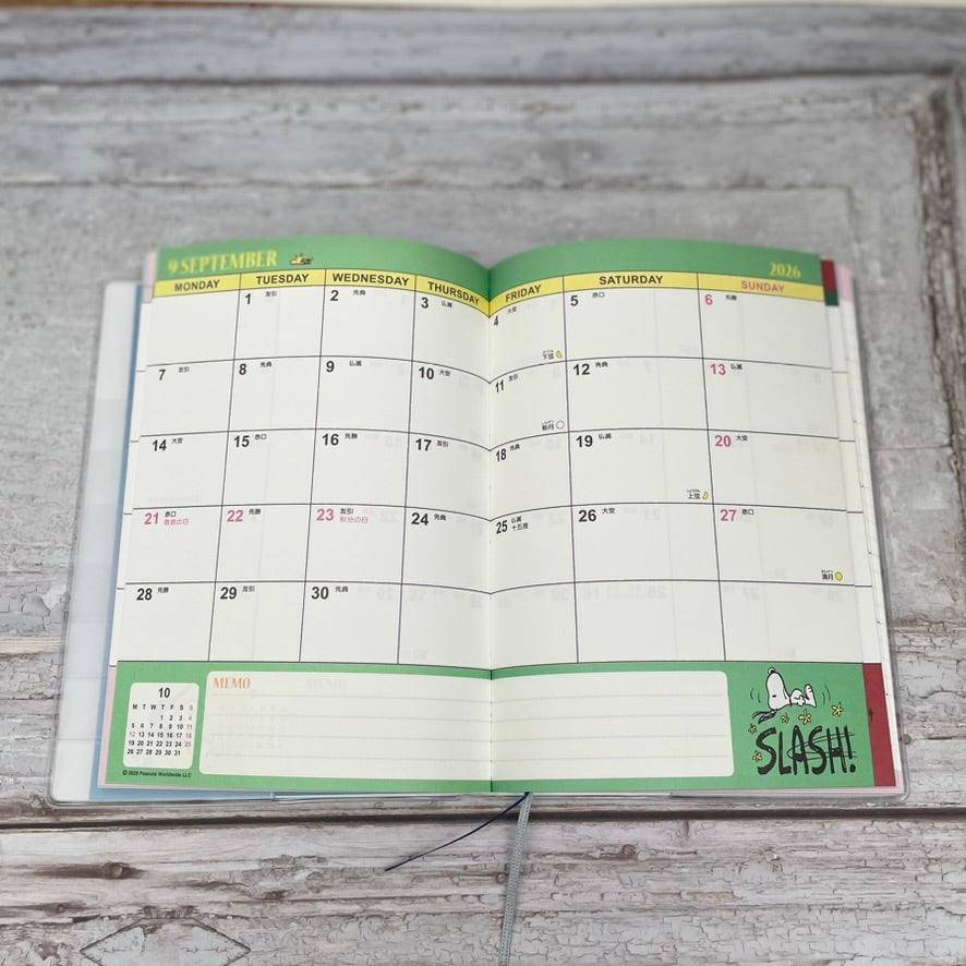 Sanrio Blue Snoopy 2026 B6 Diary Planner