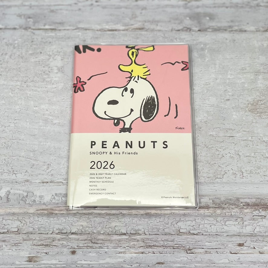 Snoopy A6 Diary Planner 2026
