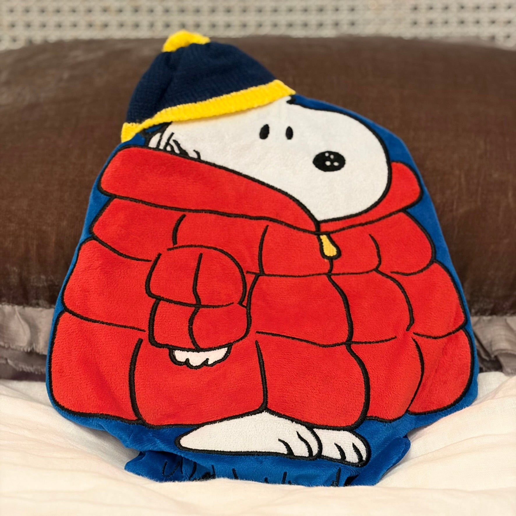 Snoopy Puffa Hot Water Bottle