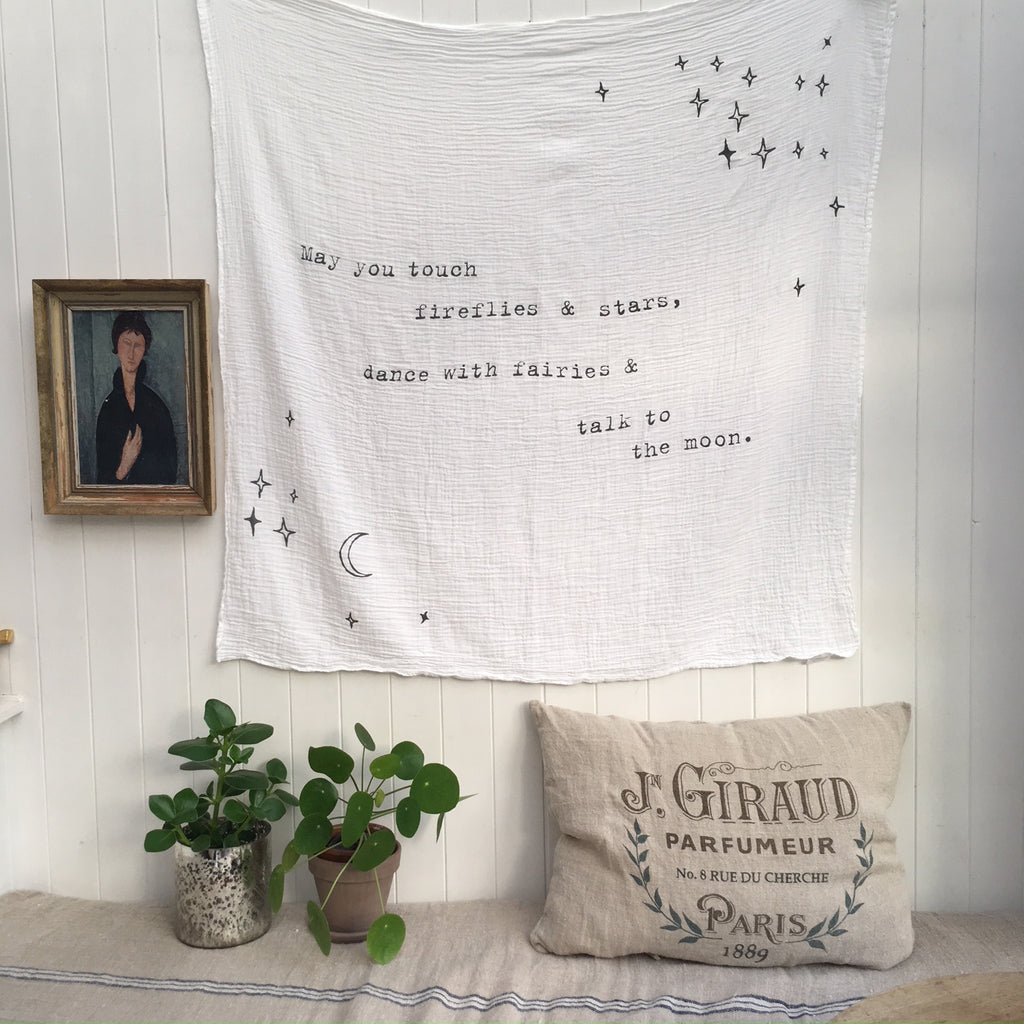 Baby Swaddle Fireflies