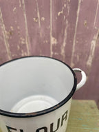 Vintage Enamel Storage