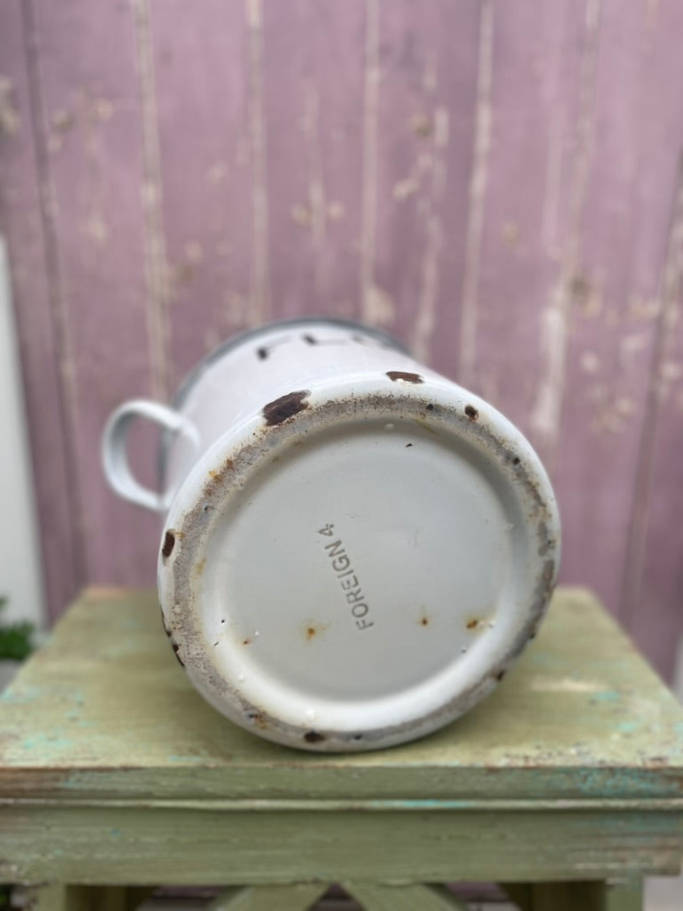 Vintage Enamel Storage