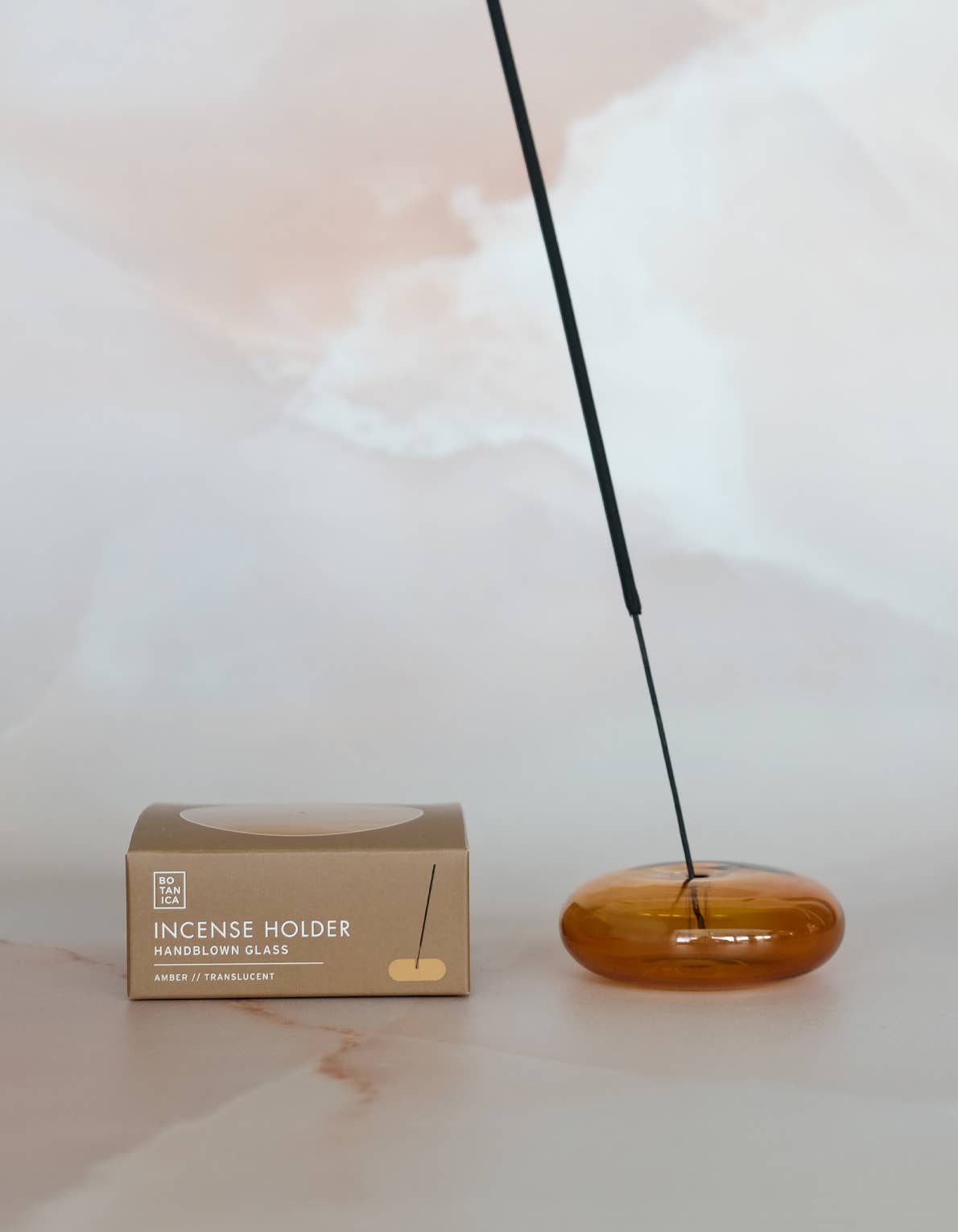 Botanica Glass Bubble Incense Holders