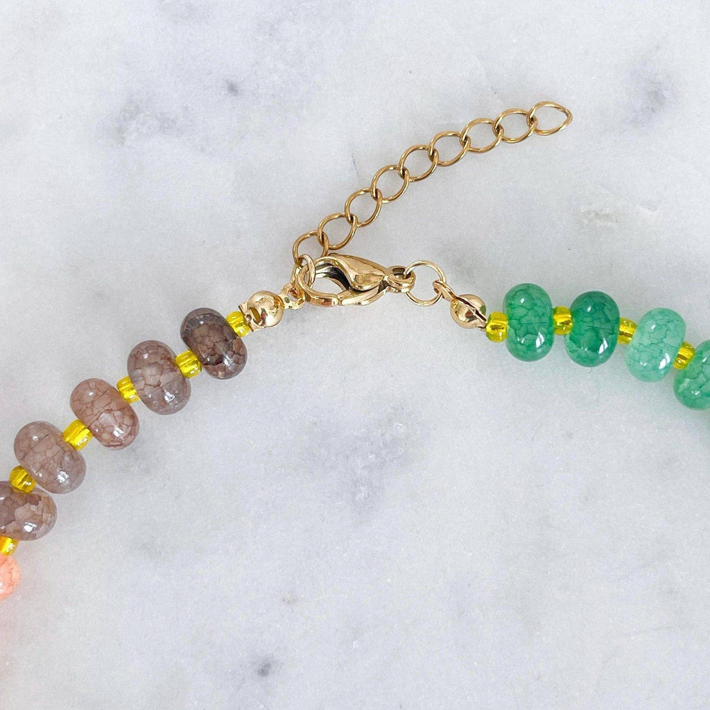 Break Out Glass Bead Necklaces