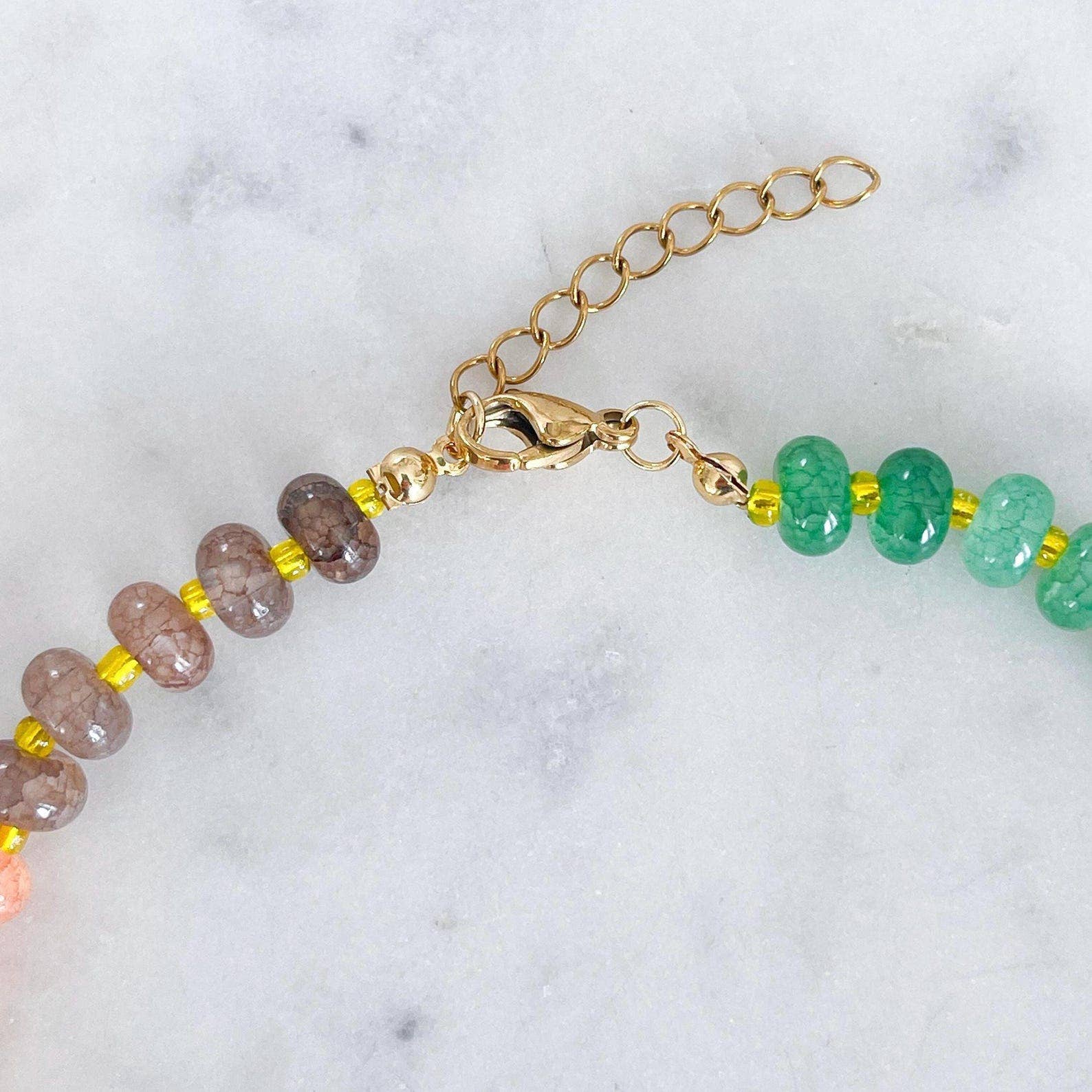 Break Out Glass Bead Necklaces