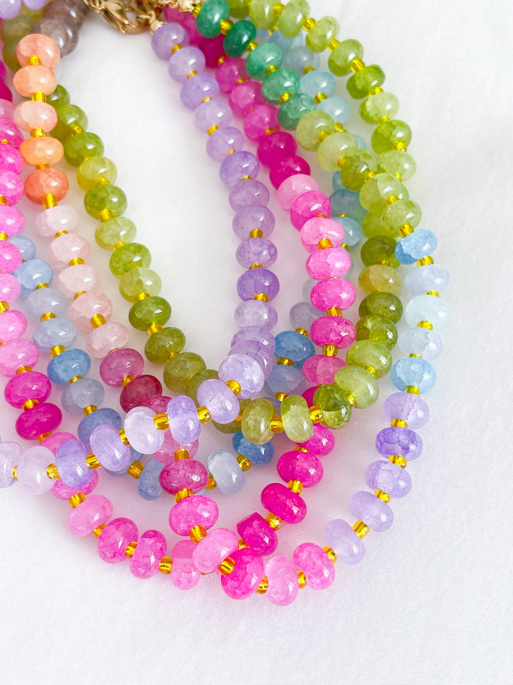 Break Out Glass Bead Necklaces