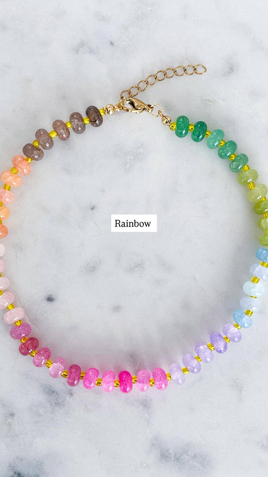 Break Out Glass Bead Necklaces