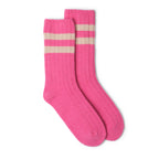Stripe Top Merino Ankle Socks