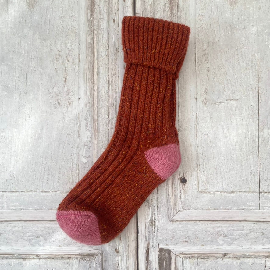 Catherine Tough Unisex Recycled Ribbed Socks
