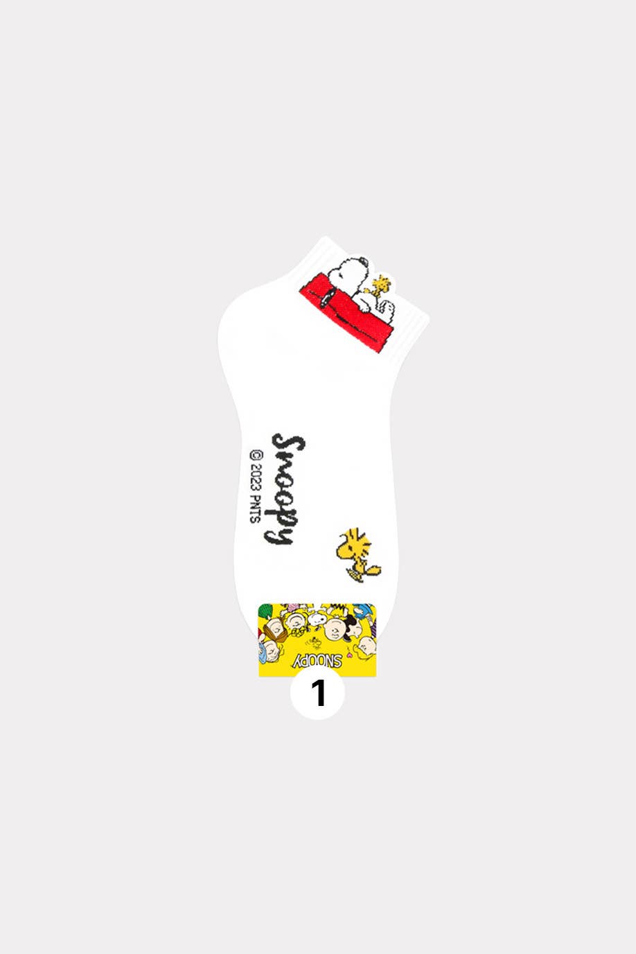 Snoopy & Woodstock Ankle Socks