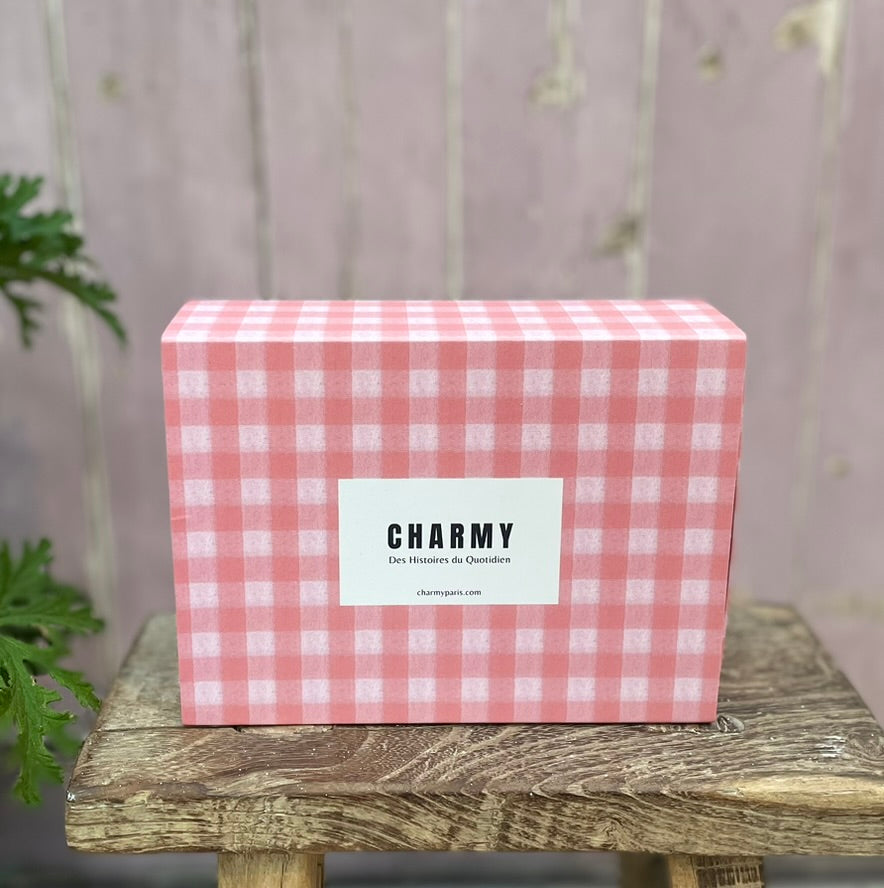Charmy Small Pink Gingham Napkins