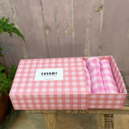 Charmy Small Pink Gingham Napkins