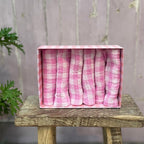 Charmy Small Pink Gingham Napkins