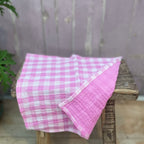 Charmy Small Pink Gingham Napkins