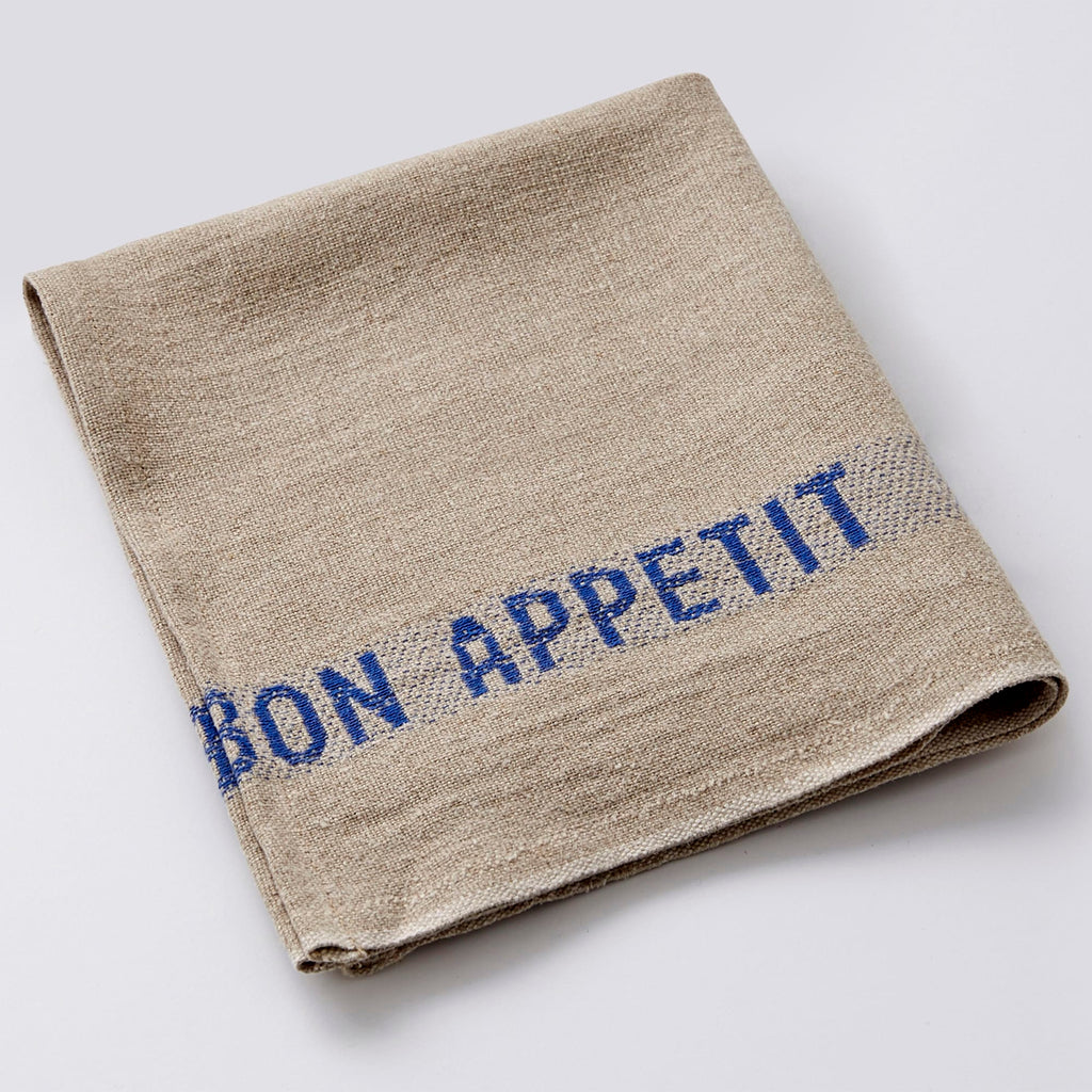 French Bon Appetit Linen Napkin