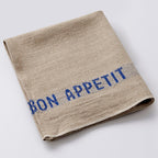 French Bon Appetit Linen Napkin
