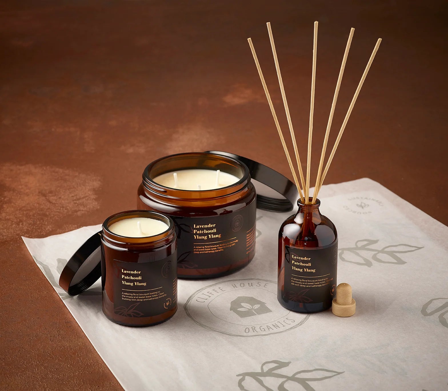 Cliffe House Diffuser Lavender Patchouli Ylang Ylang