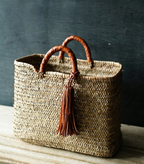 French Straw Market Bag F