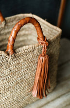 French Straw Market Bag F