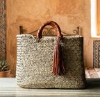 French Straw Market Bag F